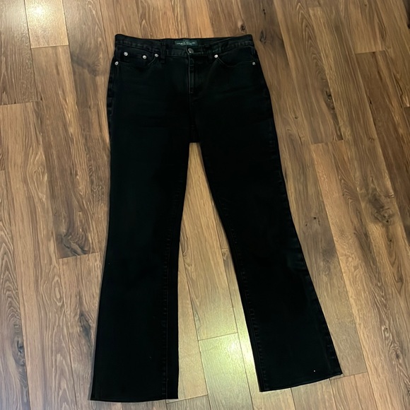 Ralph Lauren black jeans size 6p - Picture 1 of 6